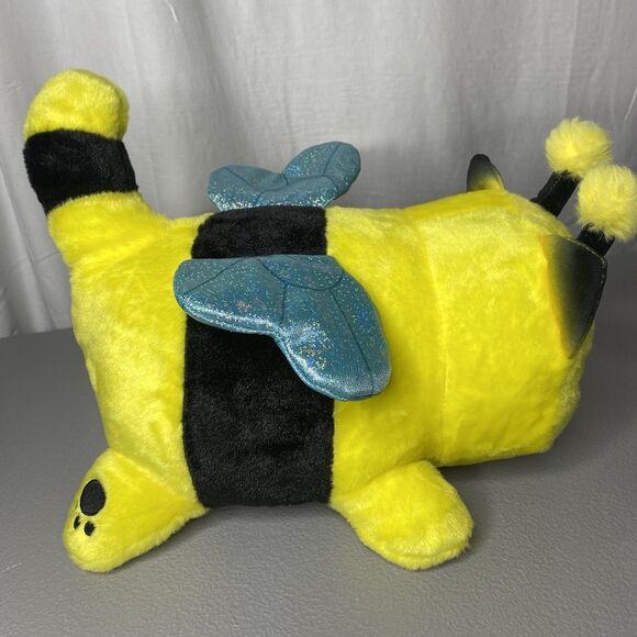 Aphmau MeeMeows SAFARI Series LARGE 11" BUMBLE BEE CAT Jungle Mystery Plush - Picture 3 of 12